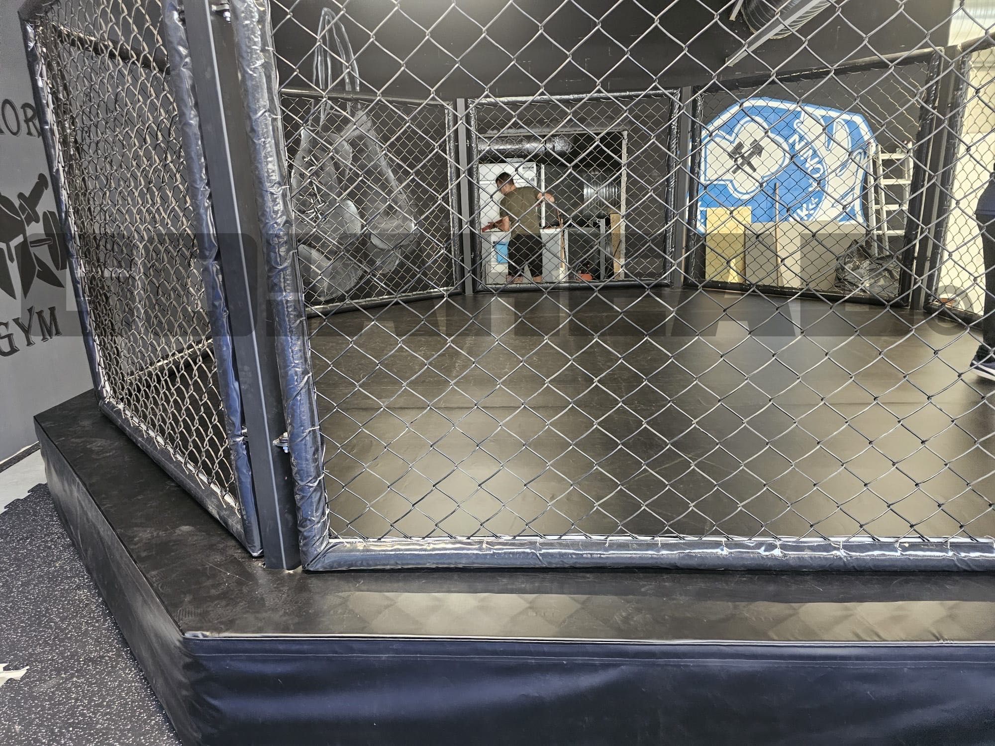 OCTAGON MMA Profesjonalny 6m z podestem NOWY SUPER CENA !