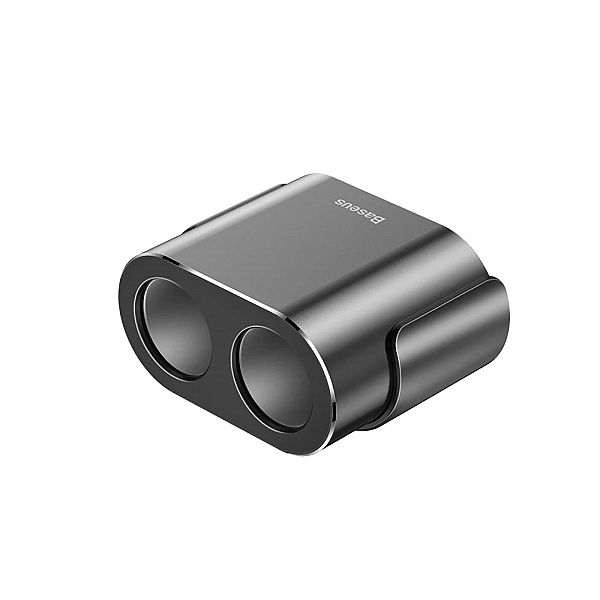 Rozdzielacz Baseus CRDYQ-01/2x gniazdo zapalniczki 80W 2x USB-A 3.1A -