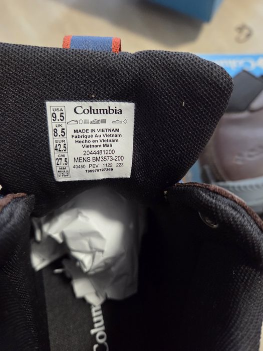 Черевики чоловічі Columbia Landroamer Explorer WP, 42.5 та 45 розмір
