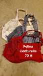 3 pary biustonoszy Felina Conturelle 70 H