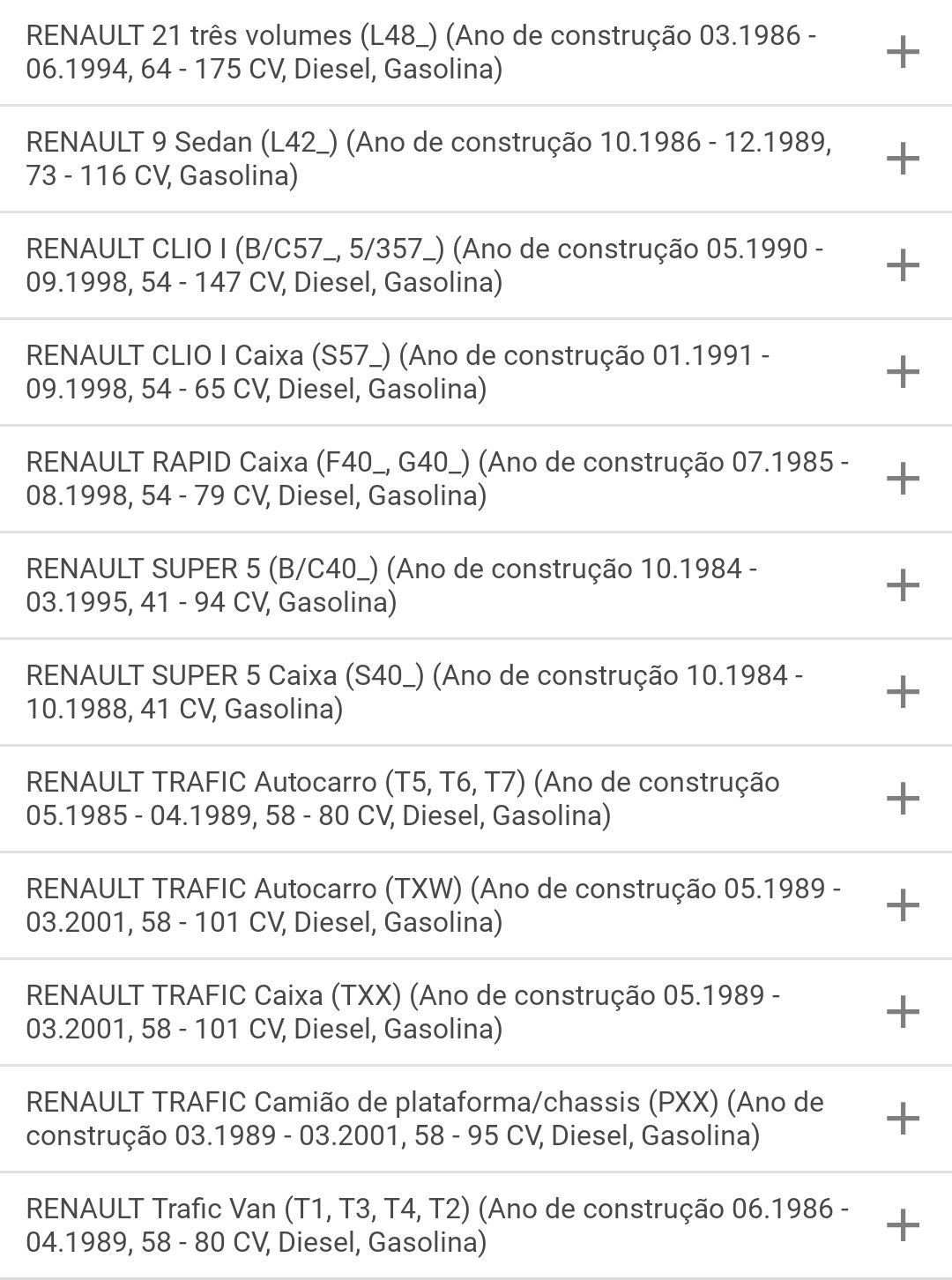 Depósito de expansão para líquido de refrigeração RENAULT
