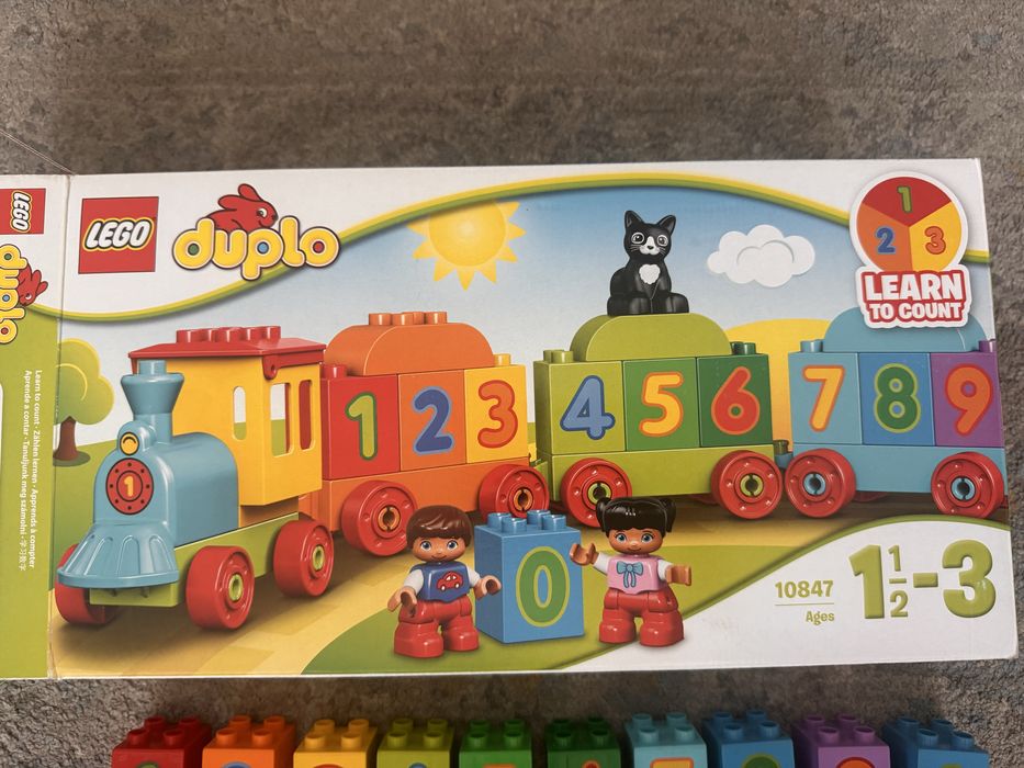Lego Duplo pociag z cyferkami 10947