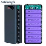 Корпус повербанка 8x18650 Корпус PowerBank Павербанка плата Power Bank
