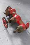 Raras e decorativas torneiras de Bombeiros.