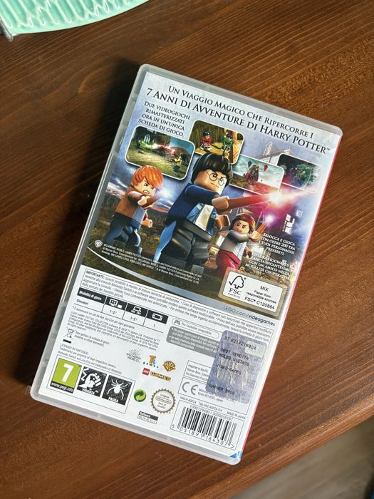 Gra lego harry potter na Nintendo switch 1 i 2, lata 1-7