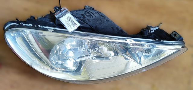 peugeot 206 - lampa przód prawa lewa kpl