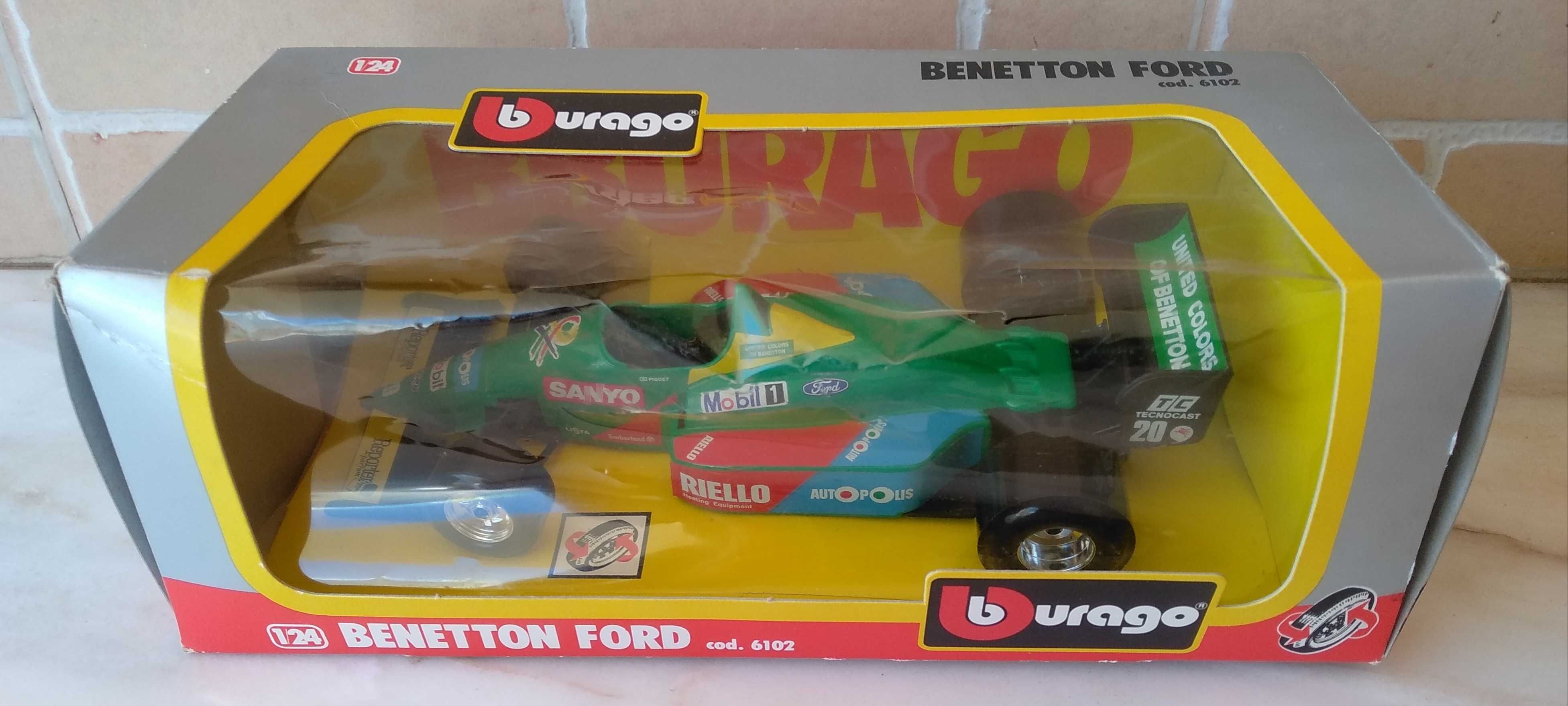 Carro de Fórmula 1 do  Nelson Piquet da equipa Benetton