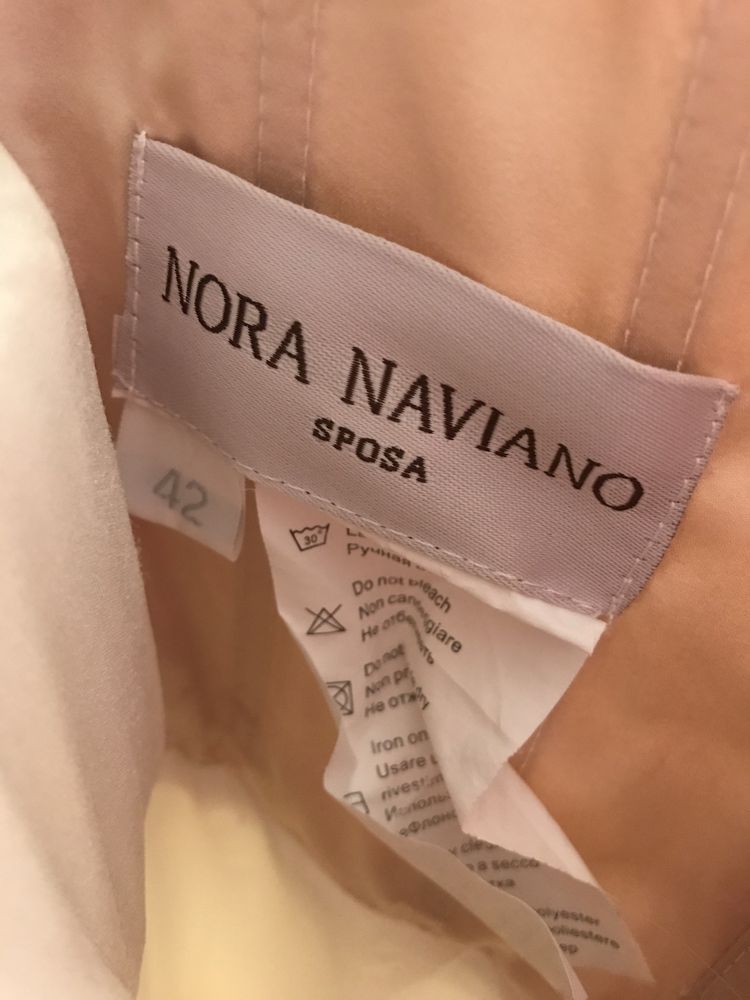 Продам свадебное платье итальянского бренда Nora Naviano.