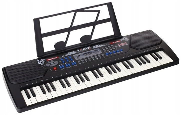 Keyboard Pianino Duże Organy Dla Dzieci Do Nauki Gry 54 Klawisze