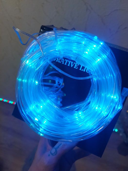 Гірлянда LED у силіконі 10метрів мультиколор.Продам