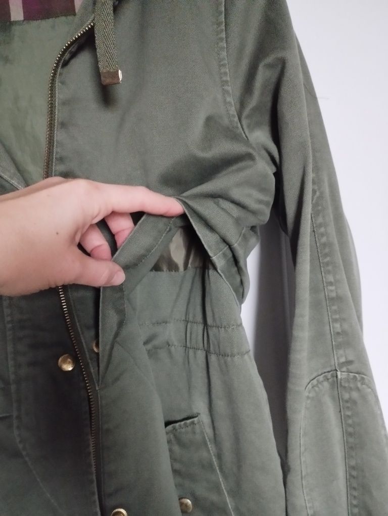 Bawełniona parka Topshop rozm. 36