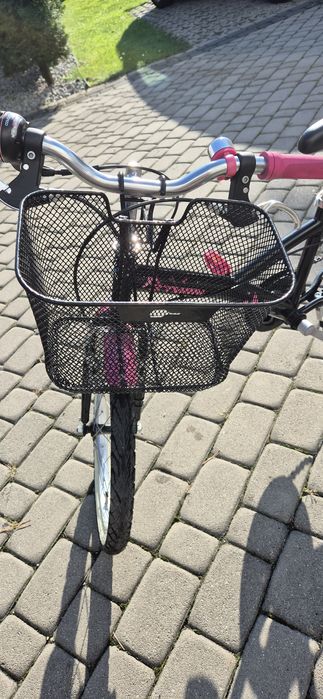 Rower 20 cali Btwin stan idealny + gratis kask Btwin M, oraz koszyk