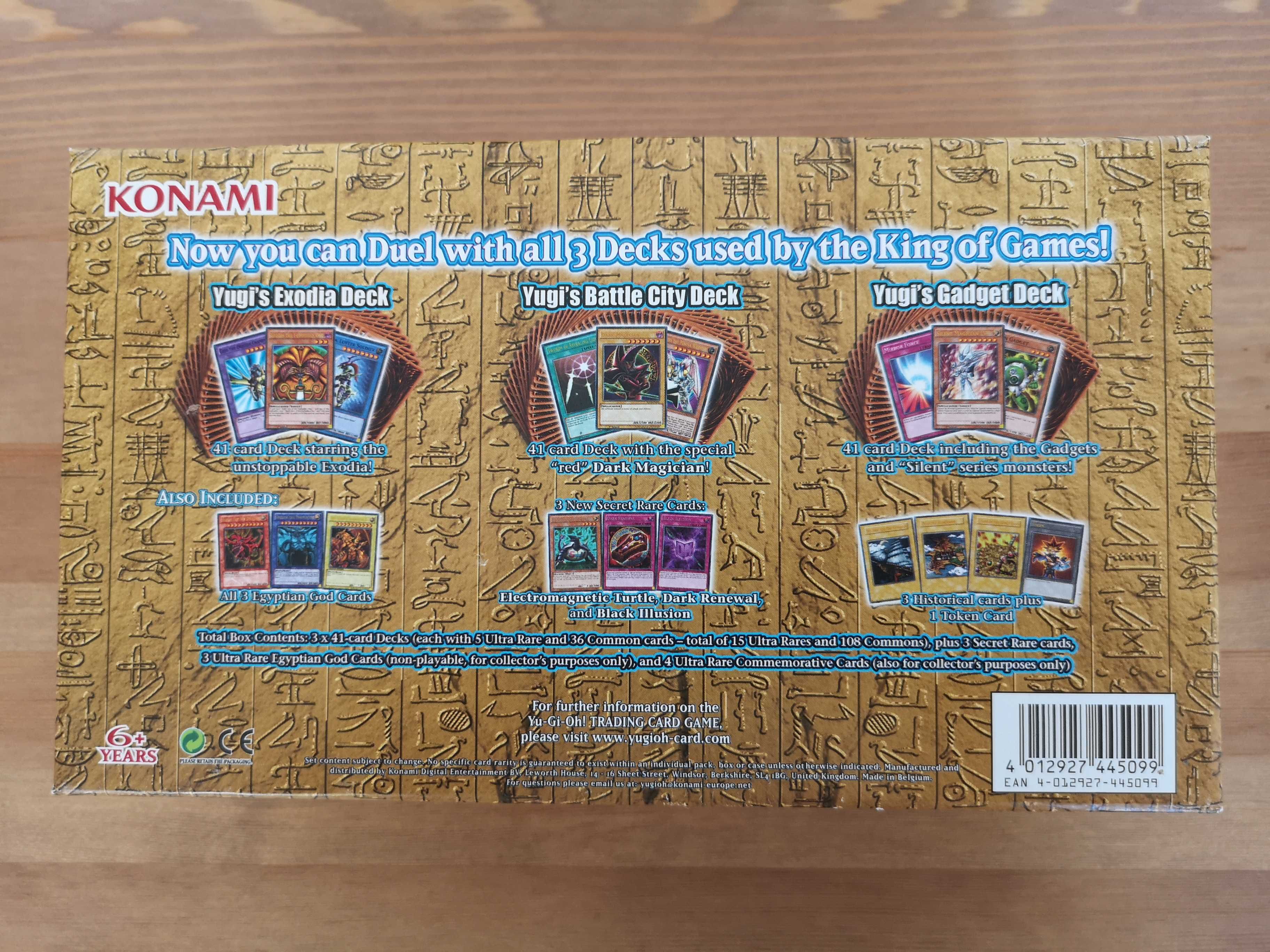 Yu-Gi-Oh! TCG Yugi's Legendary Decks 2015 j.ang wszystkie 133 karty
