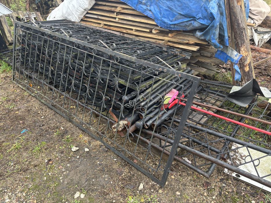 Ogrodzenie brama furtka i przęsła