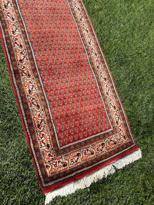 Chodnik Dywan Ręcznie Tkany Kaszmirowy perski Indo Mir 210x80 gal.6tyś