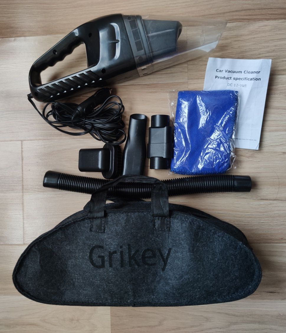 Автомобільний пилосос Grikey (12V, 120W)