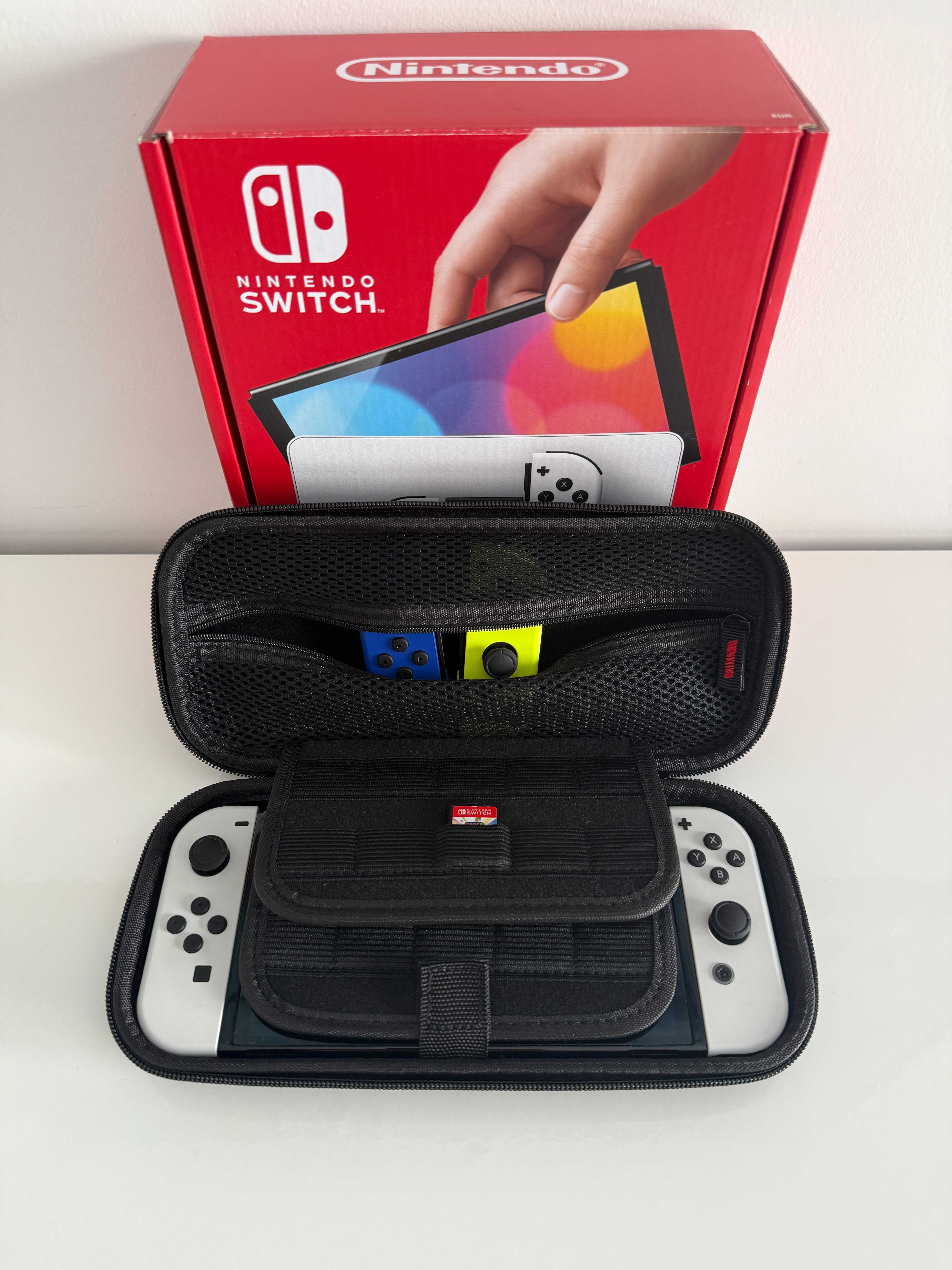 Nintendo Switch OLED (GARANTIA) | Jogo e acessórios