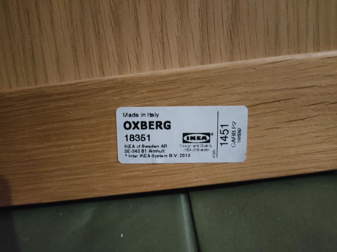 Ikea Billy oxberd drzwi regał dąb