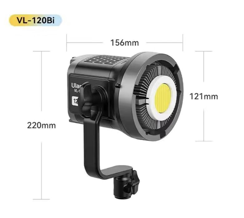 Ulanzi VL-120Bi постійне фото-відео світло Bi-color 120W V-Mount COB