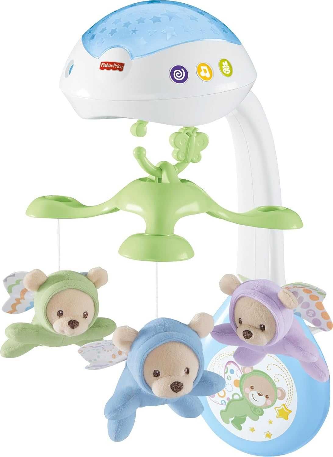 Karuzelka z misiami 3w1 - Fisher Price