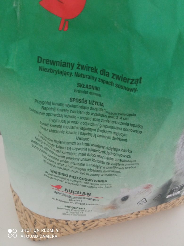Żwirek dla zwierząt