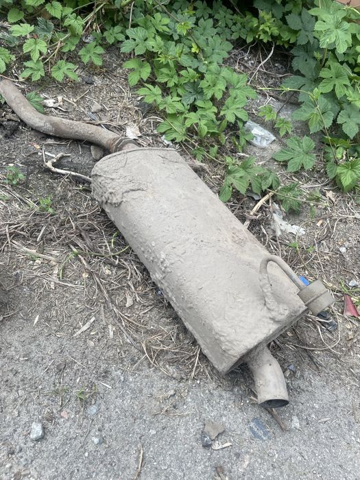 Глушитель на Opel Meriva A