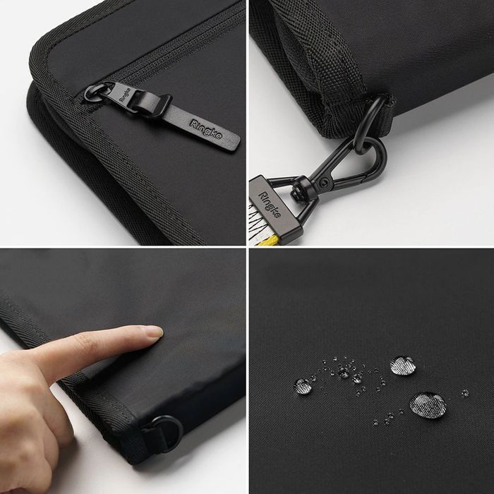 Etui Uniwersalne Ringke Smart Zip Pouch do Laptopa/Tableta 13'' Beżowy