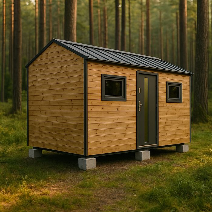 Domek modułowy 12.5 m² – cała Polska, ,transport HDS, gwarancja !!