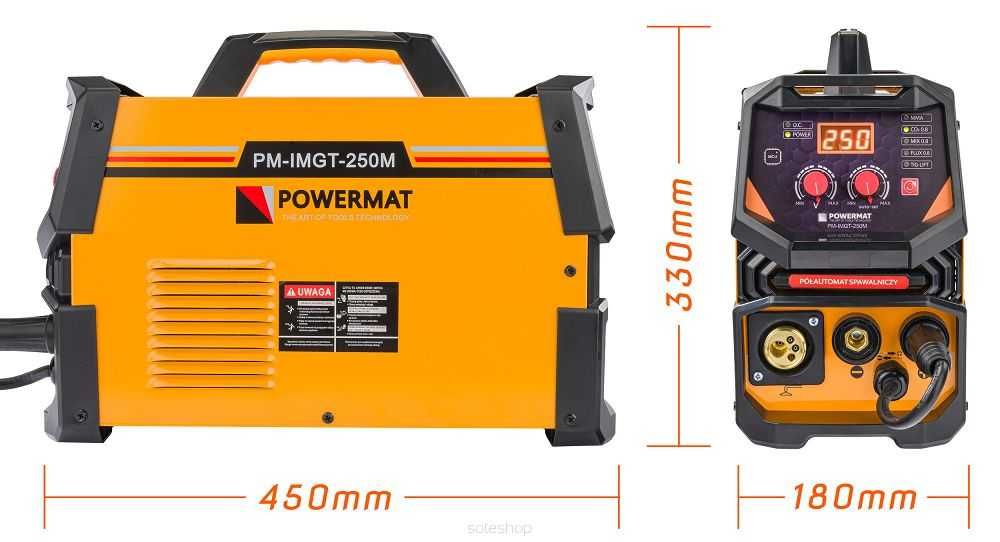 Spawarka Migomat MIG MMA TIG Lift 250A FLUX