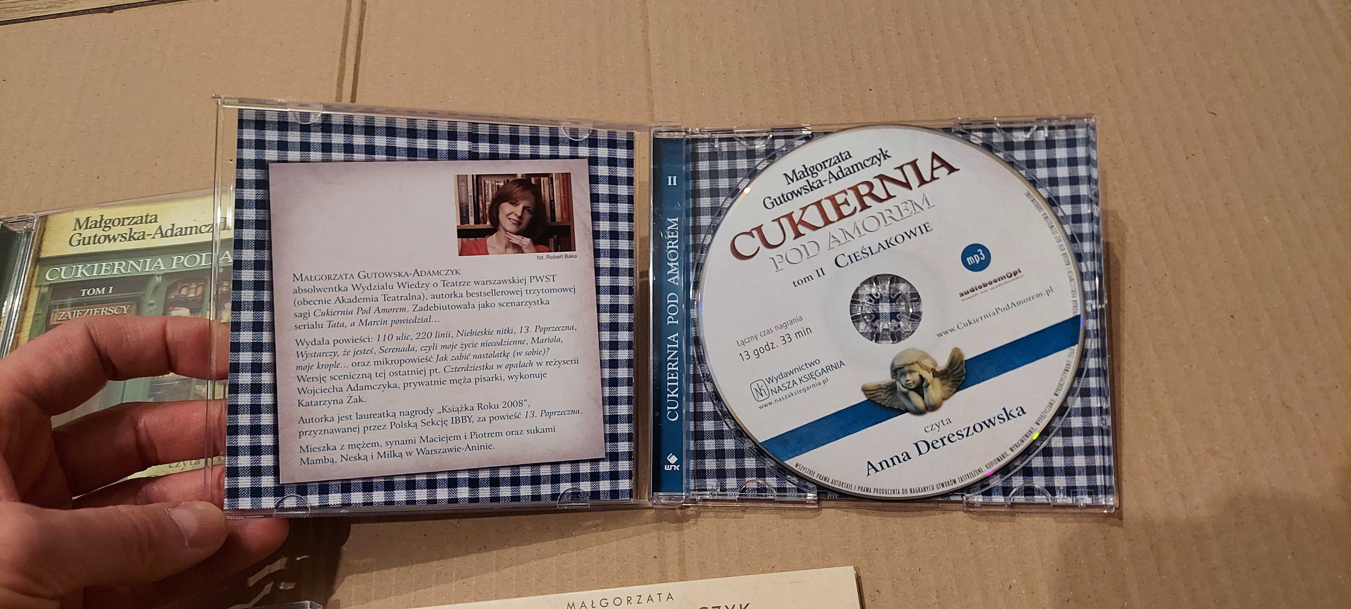 Cukiernia pod amorem 4xCD, audiobook, Gutowska Adamczyk