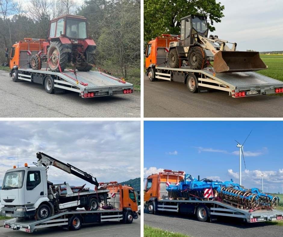 LAWETA Transport Ciągników Rolniczych, Samochodów, POMOC DROGOWA 24h/7