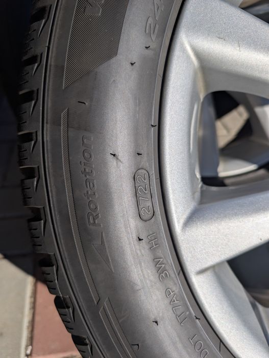 Alufelgi 18 koła zimowe BMW  245/50/18 z oponami G11 G12 G32 5x112