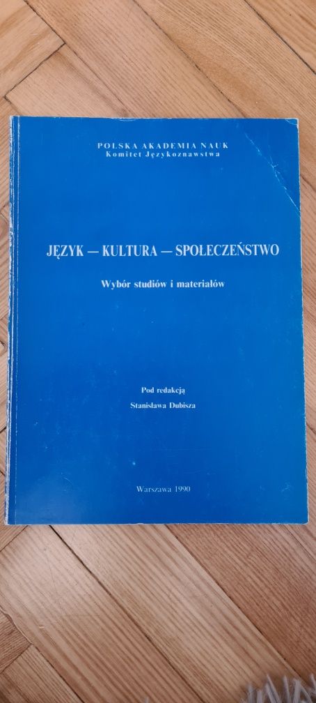 Język - Kultura - Społeczeństwo - Dubisz 1990