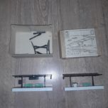 Kolejka elektryczna, przystanek, stacja, budynek, skala TT