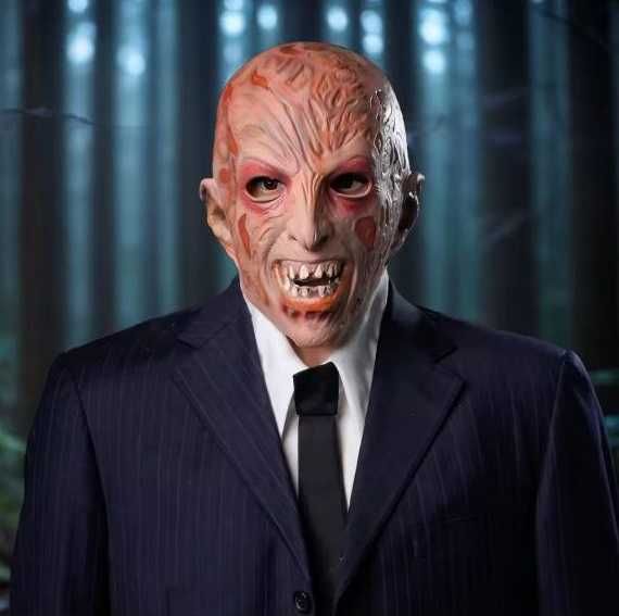 латексна маска латекс волан-де-морт волдеморт аниматор косплей монстр