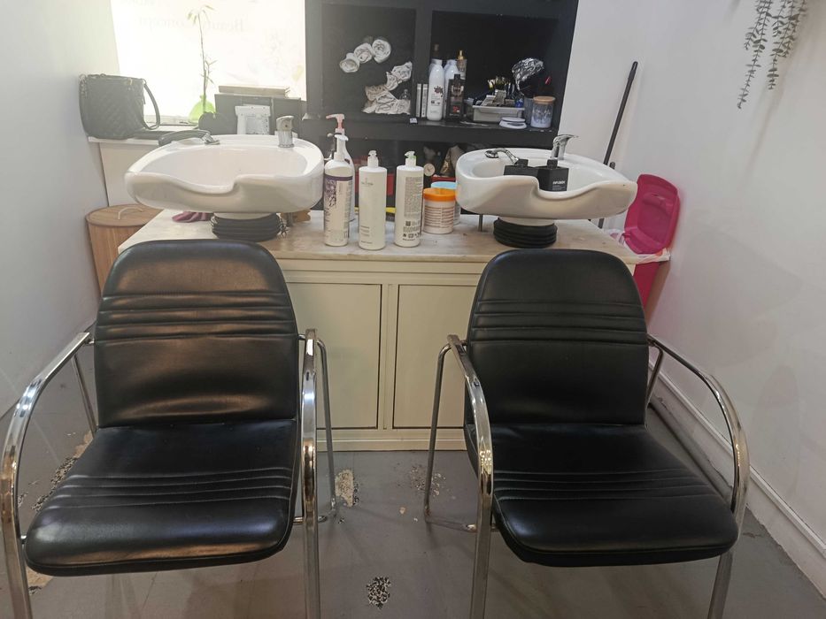 Calha de cabeleireiro dupla