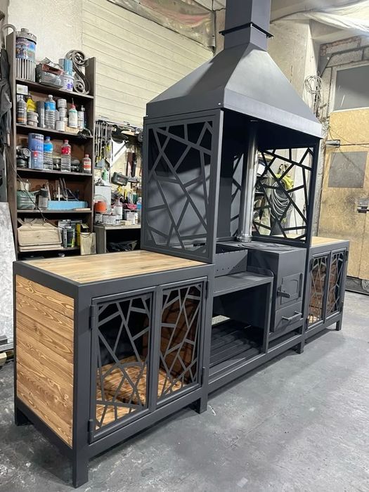 Мангальна зона,барбекю,гриль,смокер,лофт мангал,вуличний мангал