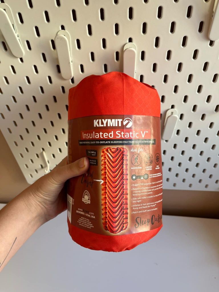 Коврик надувний теплий Klymit Insulated Static V