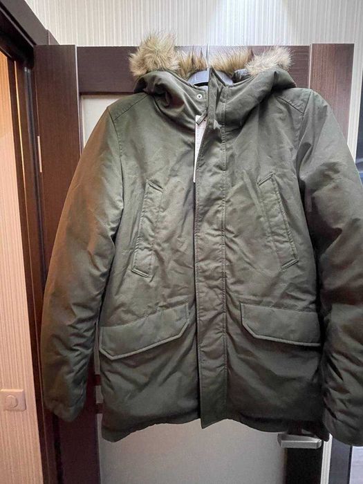Uniqlo Ultra Warm Hybrid Down Coat мужской пуховик  парка S