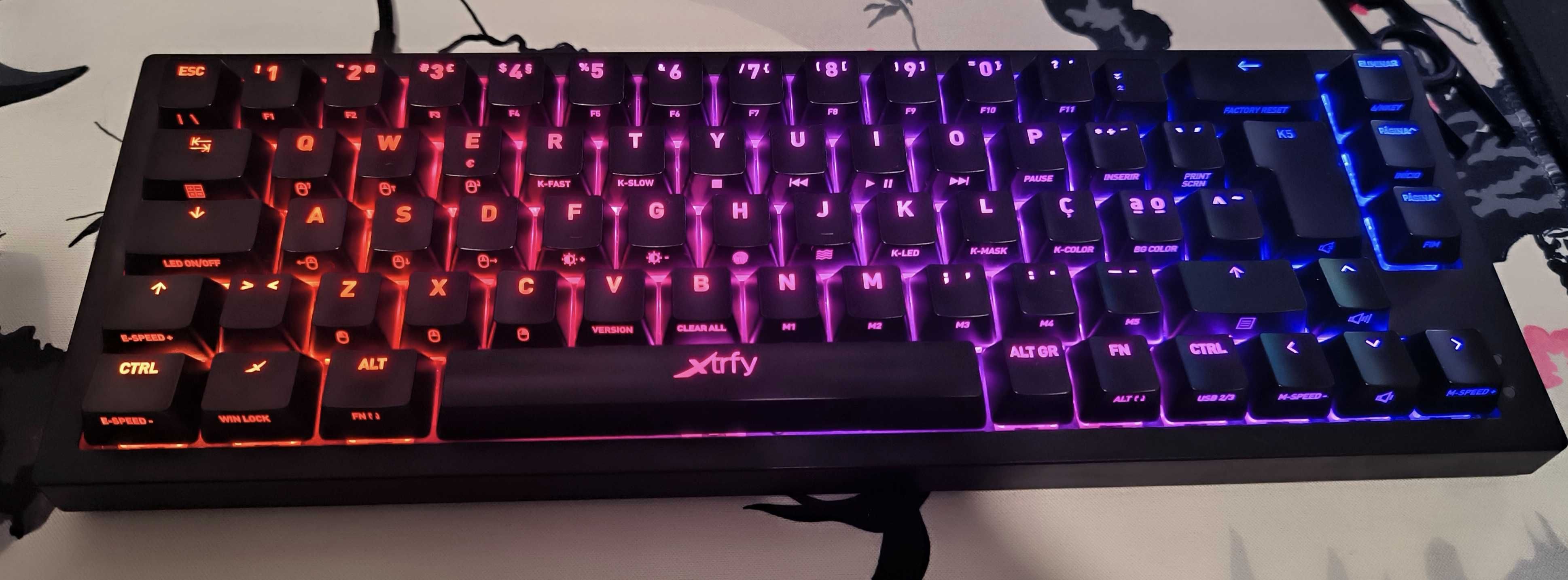 Teclado Gaming XTRFY K5 (Mecânico com RGB)