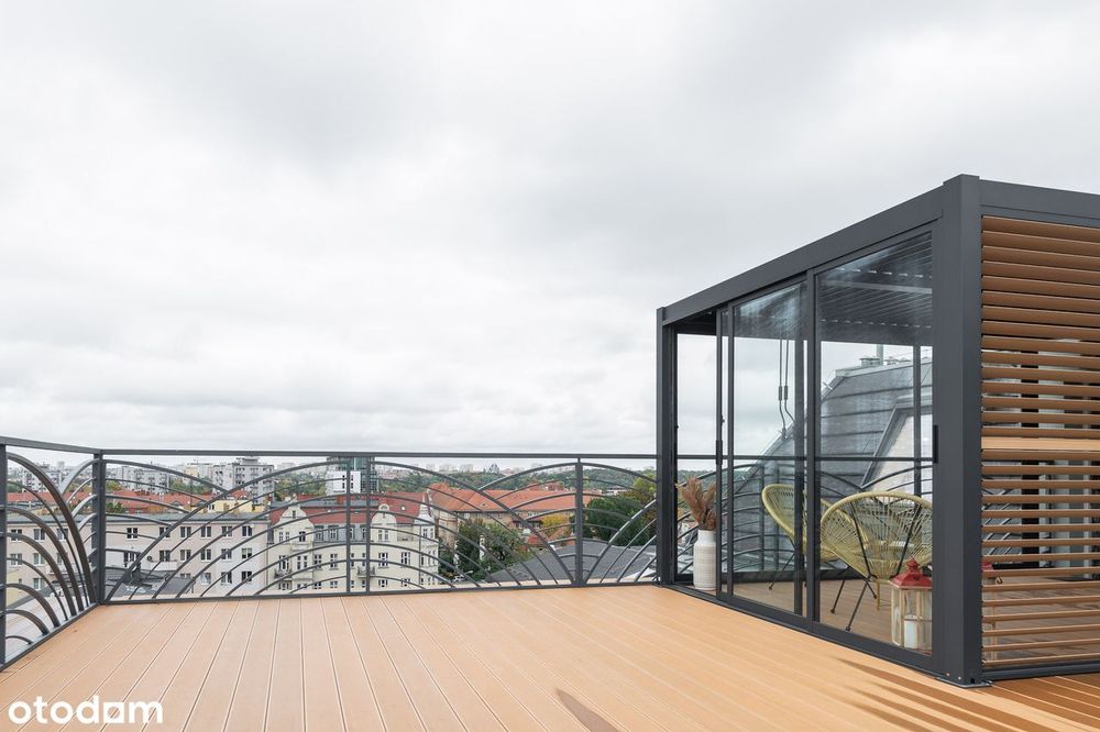 Apartament z tarasem i widokiem na miasto – ul. Mickiewicza, Poznań