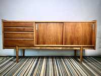 Kokoda PRL sideboard Bytomska FM piekny orzech mat vintage