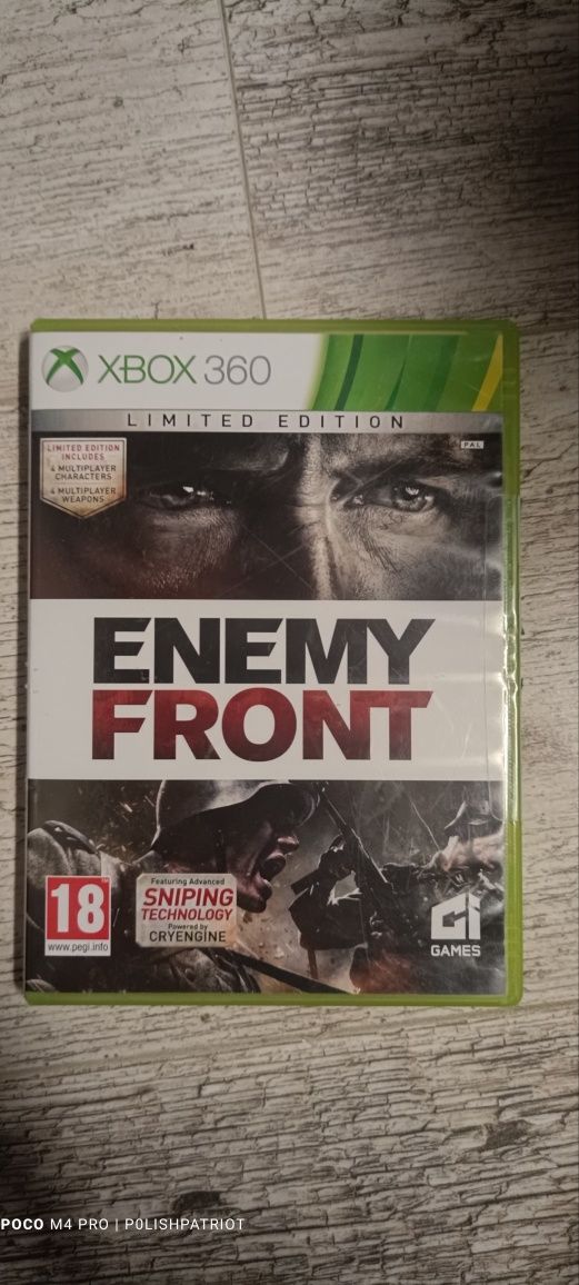 Enemy front Xbox 360