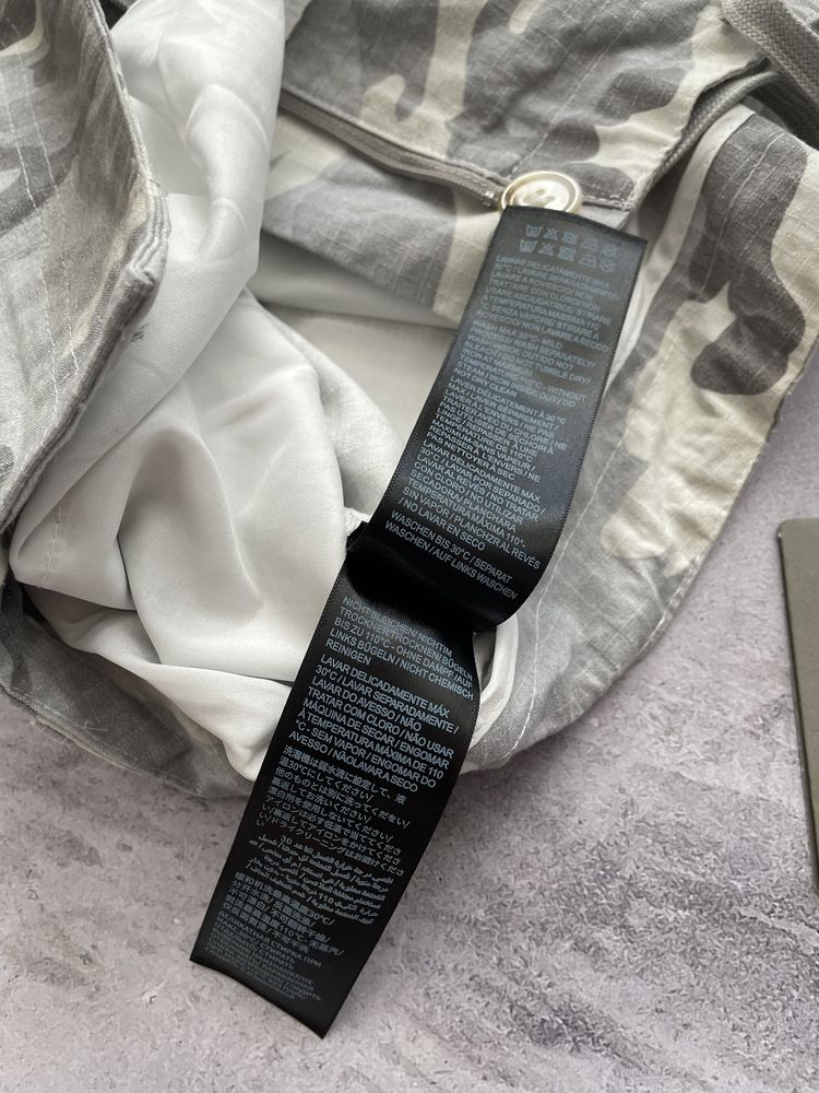 Нові широкі карго шорти Balenciaga camo arctic / камуфляж