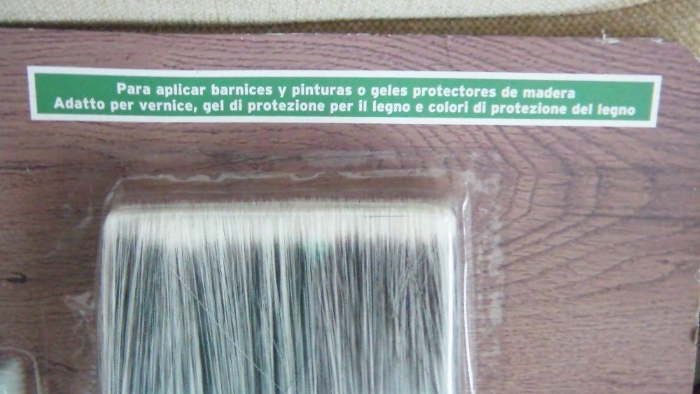 Conjunto 10 pincéis para pintura de madeira