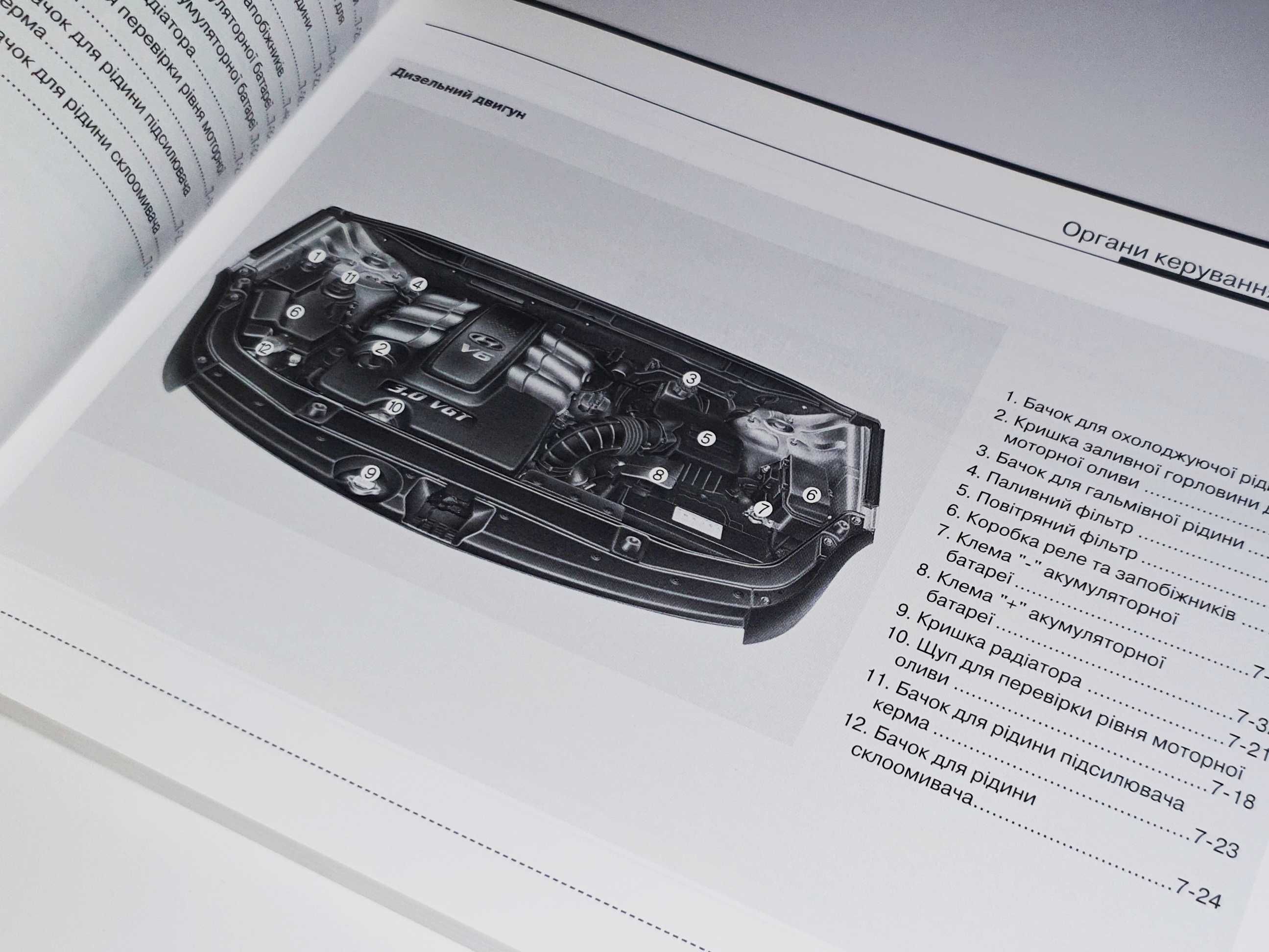 Инструкция, книга по эксплуатации Hyundai Veracruz / ix55 (2007-2012)