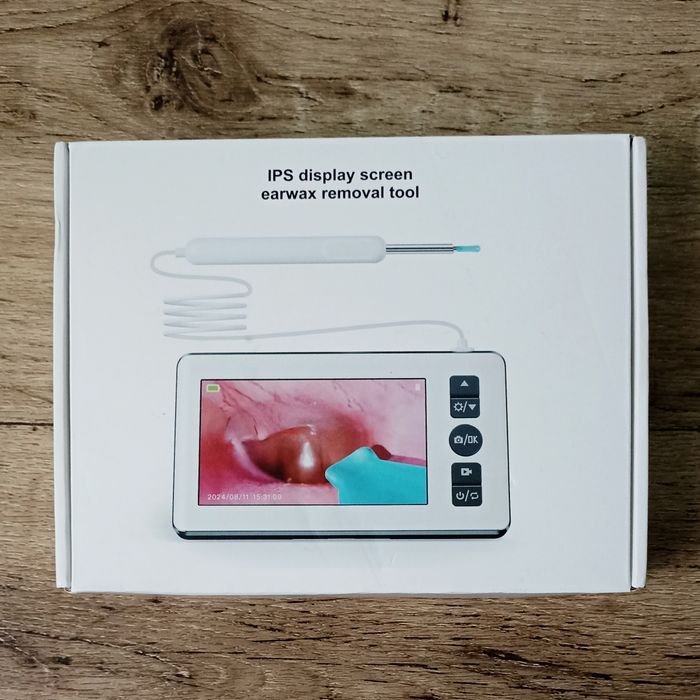 Отоскоп Ендоскоп IPS-дисплей, камера 3.5мм та LED-підсвітка