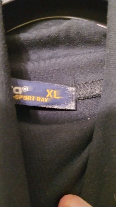 Czarny golf meski r.XL