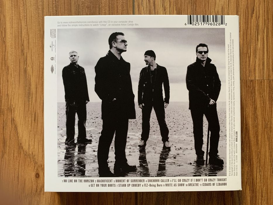 U2 - No Line on the Horizon - Digipack + Poster - cd