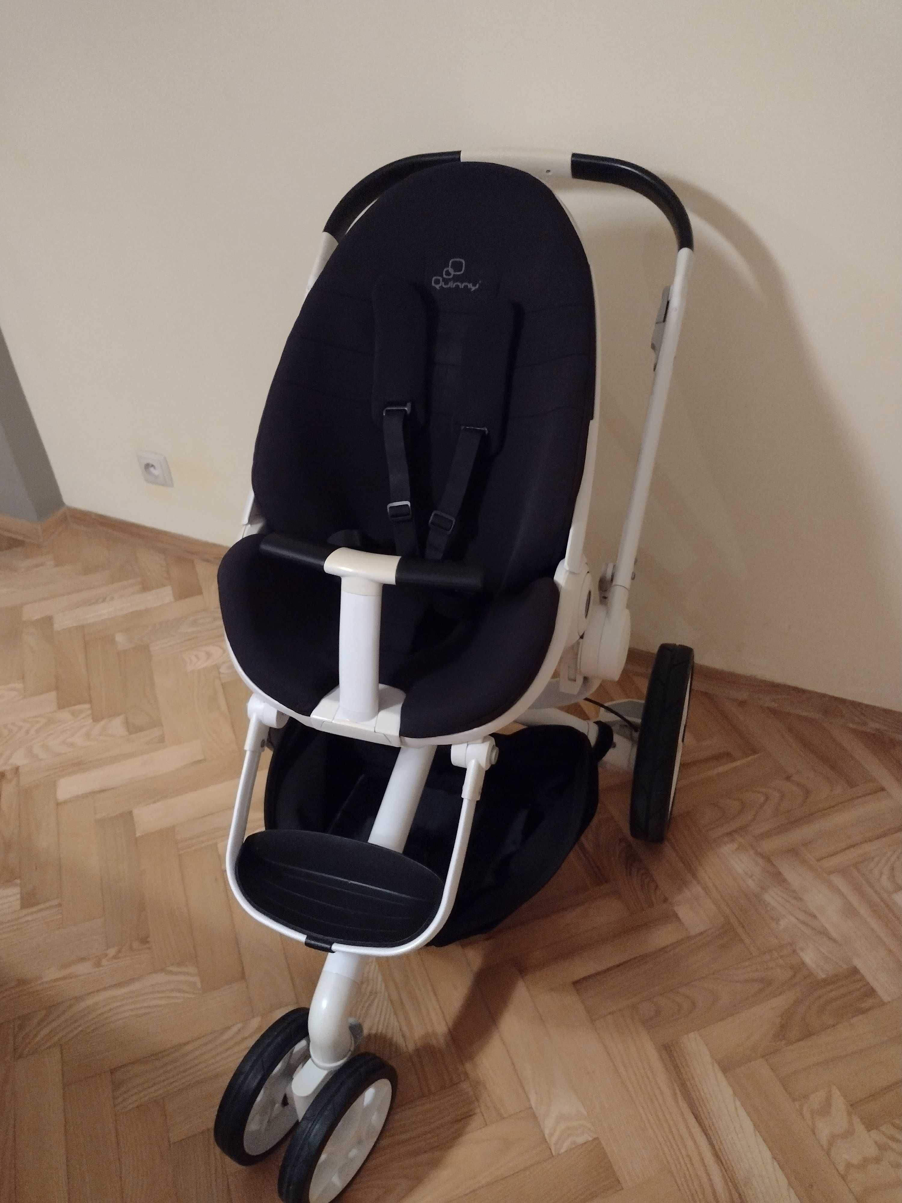 Wózek 3w1 quinny mood biały